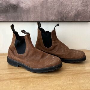 Blundstone Originals Suede Boots in Sepia men’s size 13 US 12 AU/UK